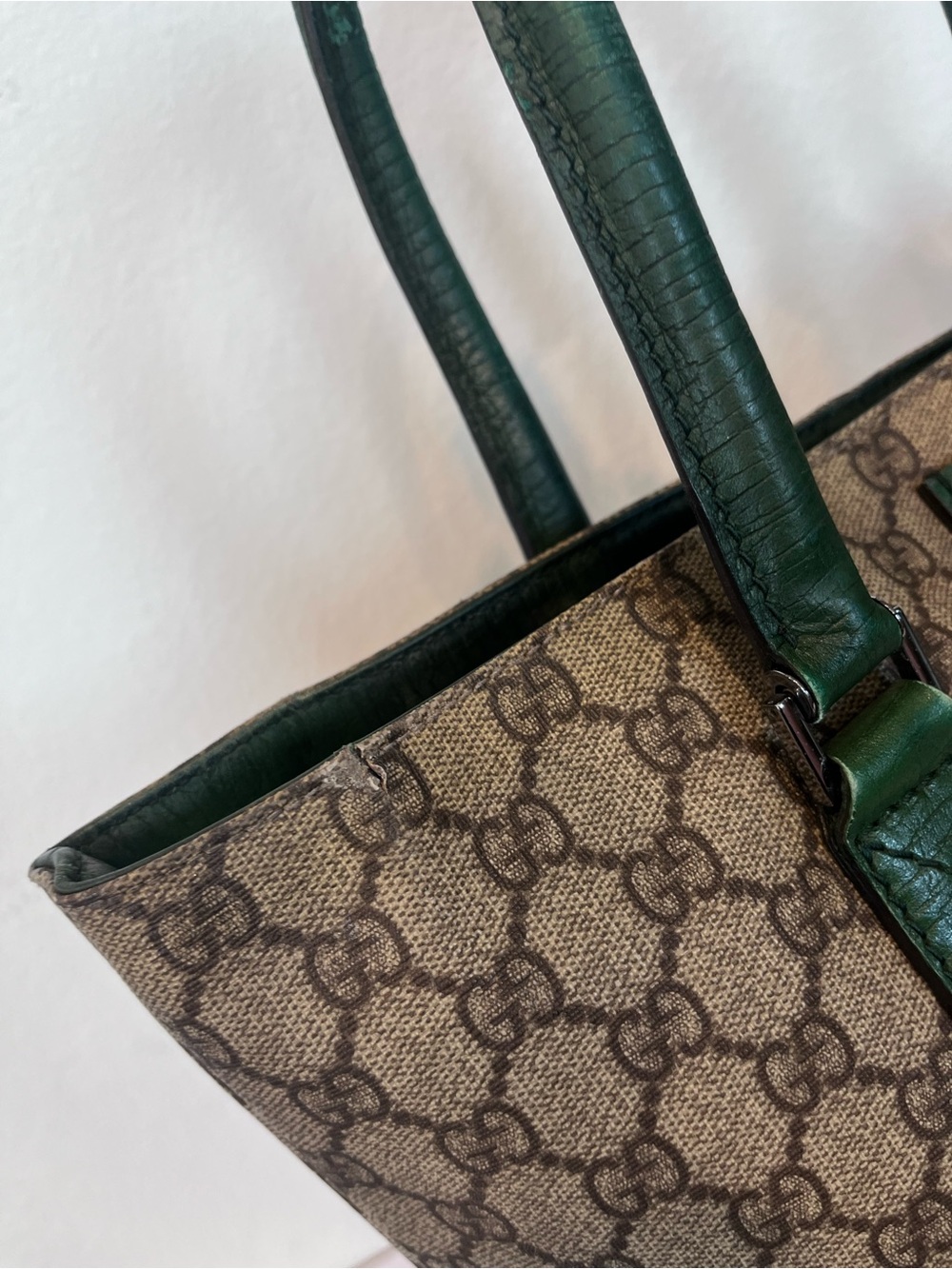 GUCCI GG SUPREME CANVAS LARGE TOTE. - Picture 3 of 14